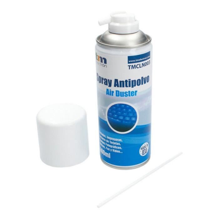 Bombe Dépoussiérante - DCS - 400ml - Gaz Dépoussiérant - Livraison Gratuite - Blanc