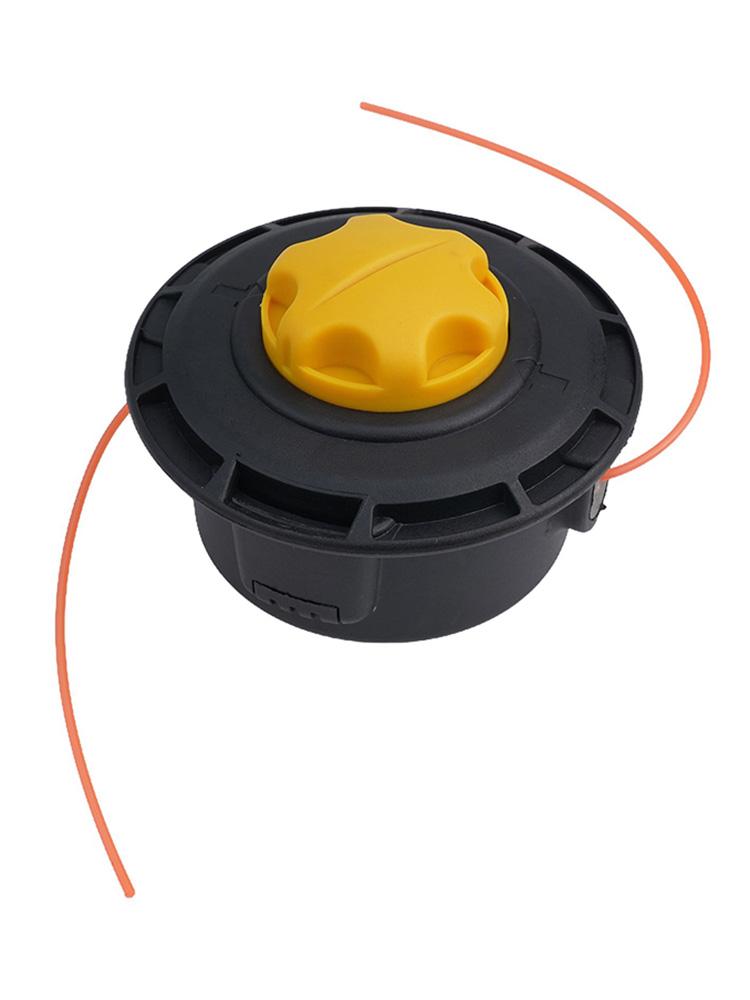 Grass Trimmer Trimmer Head 120950010 2.4mm Round Line 308923013 ABS Accessories Black M10*1.25 LHF Thread Pitch