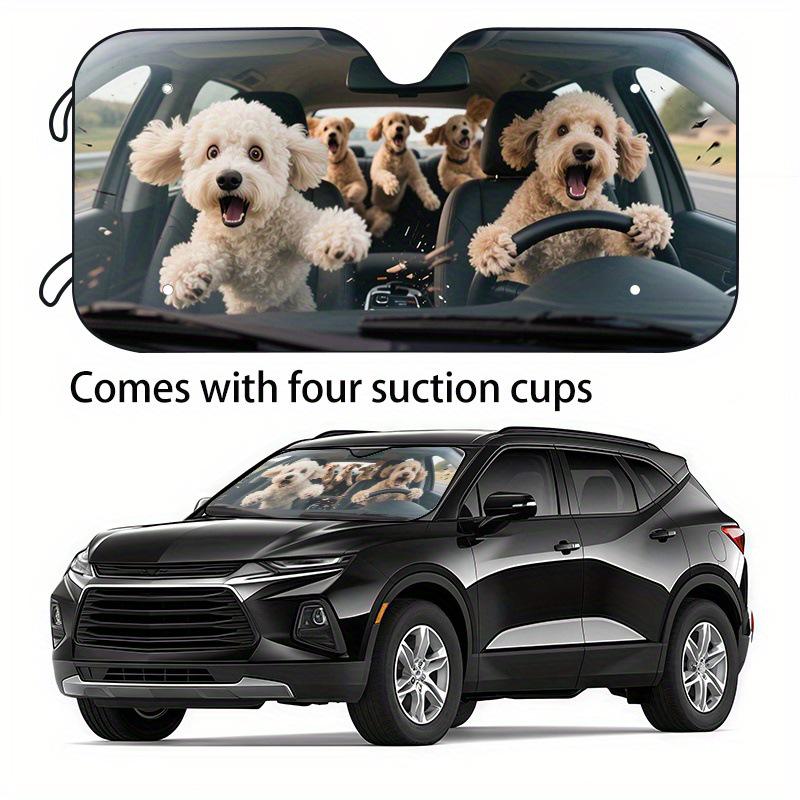 Thickened Car Sunshade: Heat Insulation & Privacy with Suction Cup Custom Image