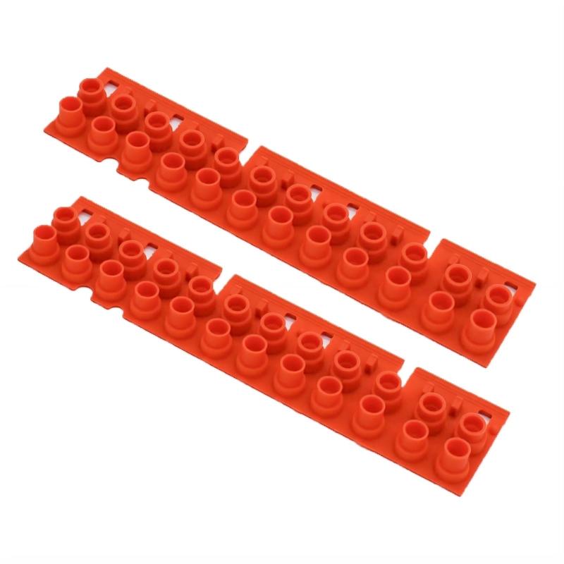 Pack of Professional Silicone Pads Designs for Electronic Keyboard Key Repair Offering Durability Easy Installation