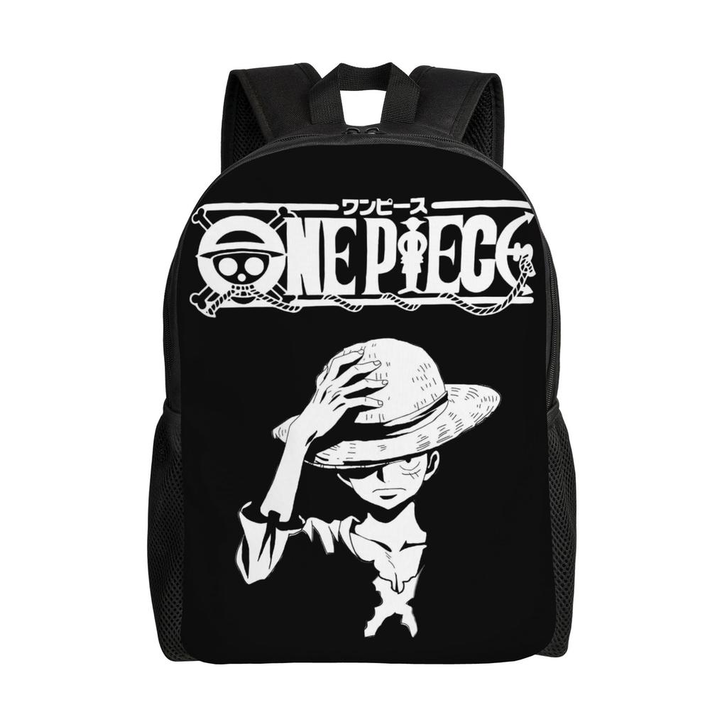 One Pieces Travel Backpack Women Men School Computer Bookbag Manga College Student Daypack Bags
