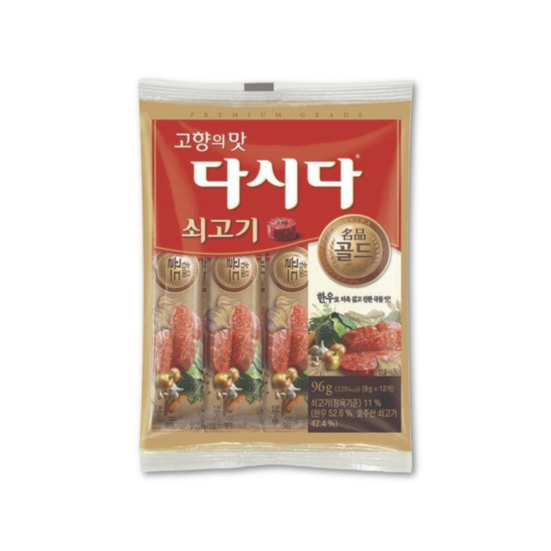 CJ CheilJedang Dasida Gold Beef Stick 8g×12 (96g)