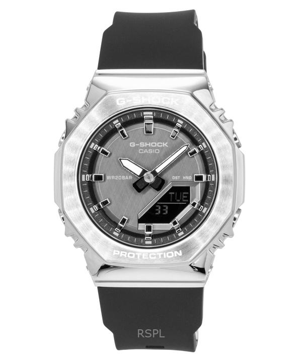 

Casio G-Shock Аналогово-цифровые Часы для женщин Био-смола Черный циферблат Кварцевые GM-S2110-1A1 200M чёрный