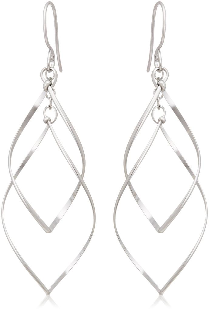 BLOOM K14 Gold Filled Platinum Plated Hook Earrings [BLOOM] 0202-1714-0016-0000