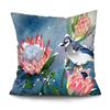 Bedroom Living Room Cushion Cover Oil Painting Bird Cushion Cover Chinese Style Car Sofa Home Decor Pillowcase