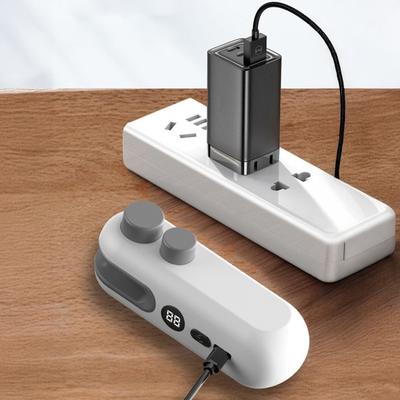 1/2 Stück Mini Beutelversiegler mit Cutter Leistungsanzeige 2 in 1 Tragbar Handheld