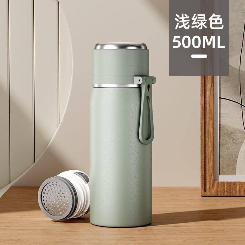 Large-Capacity Thermos Cup for Women, High Aesthetic Value, 2025 New Model, Portable Tea Brewing Cup for Male Students, 316 Stainless Steel Water Cup
