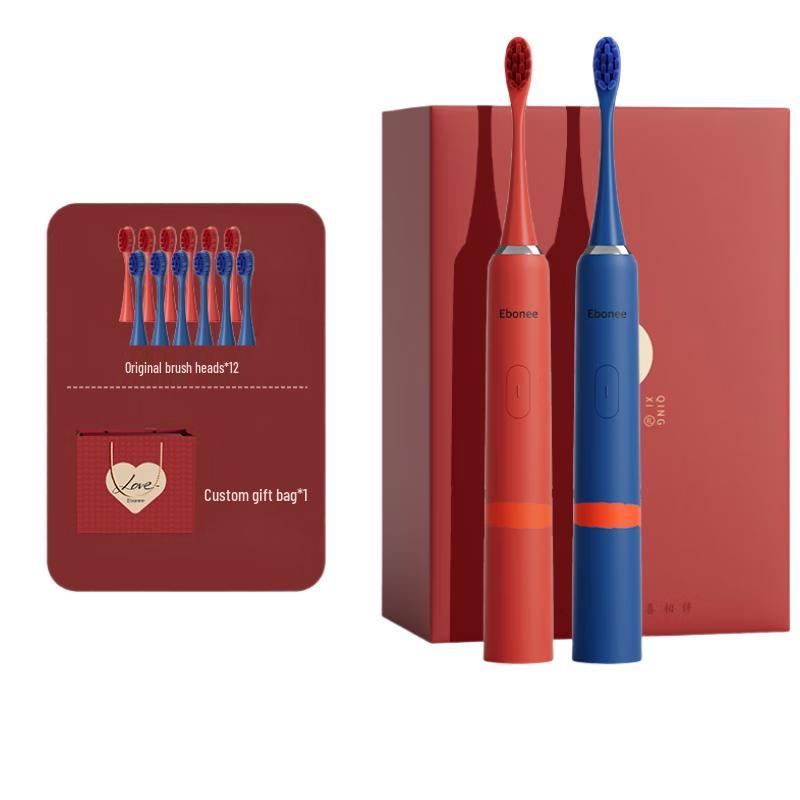 

Ebonee P5 Series Sonic Electric Toothbrush Couple Set