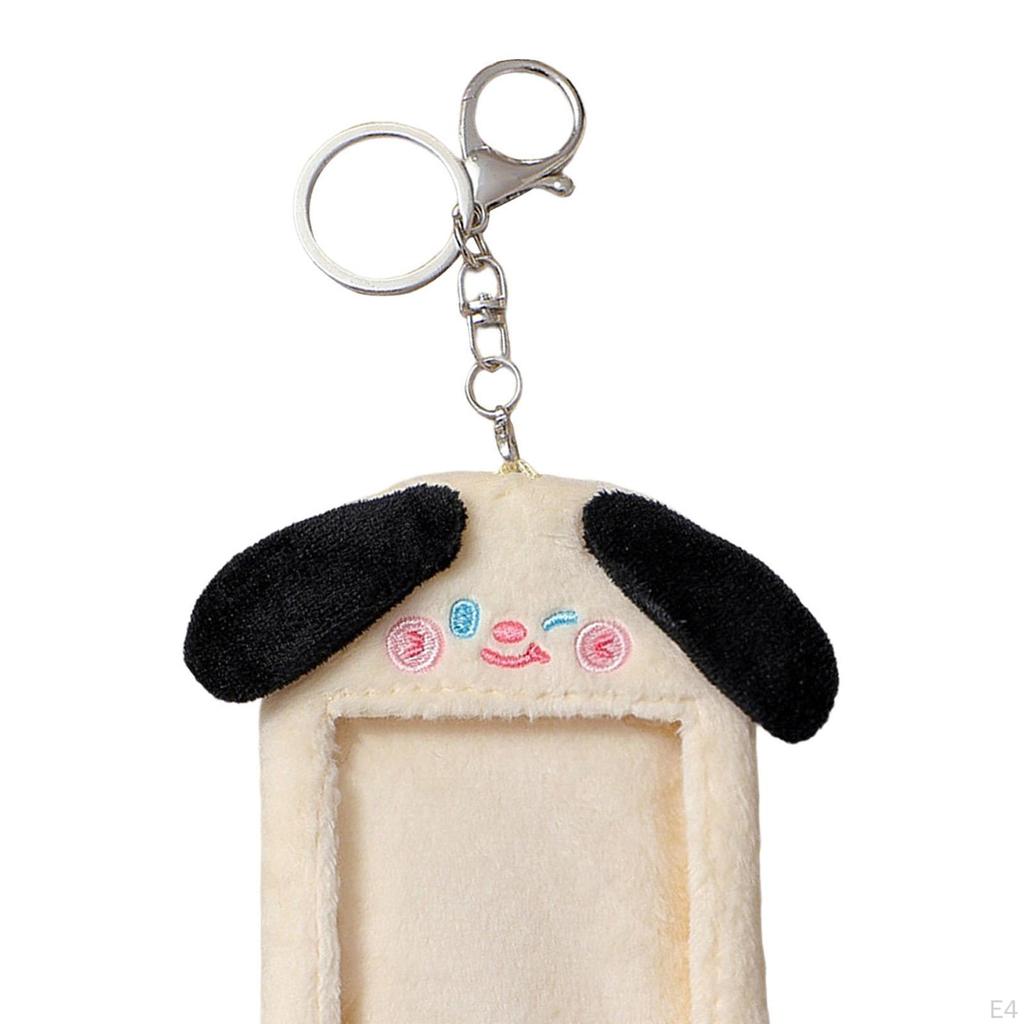 Plush Photocard Holder Protective Case Pendant Sleeve Stationery for Shoulder Picture
