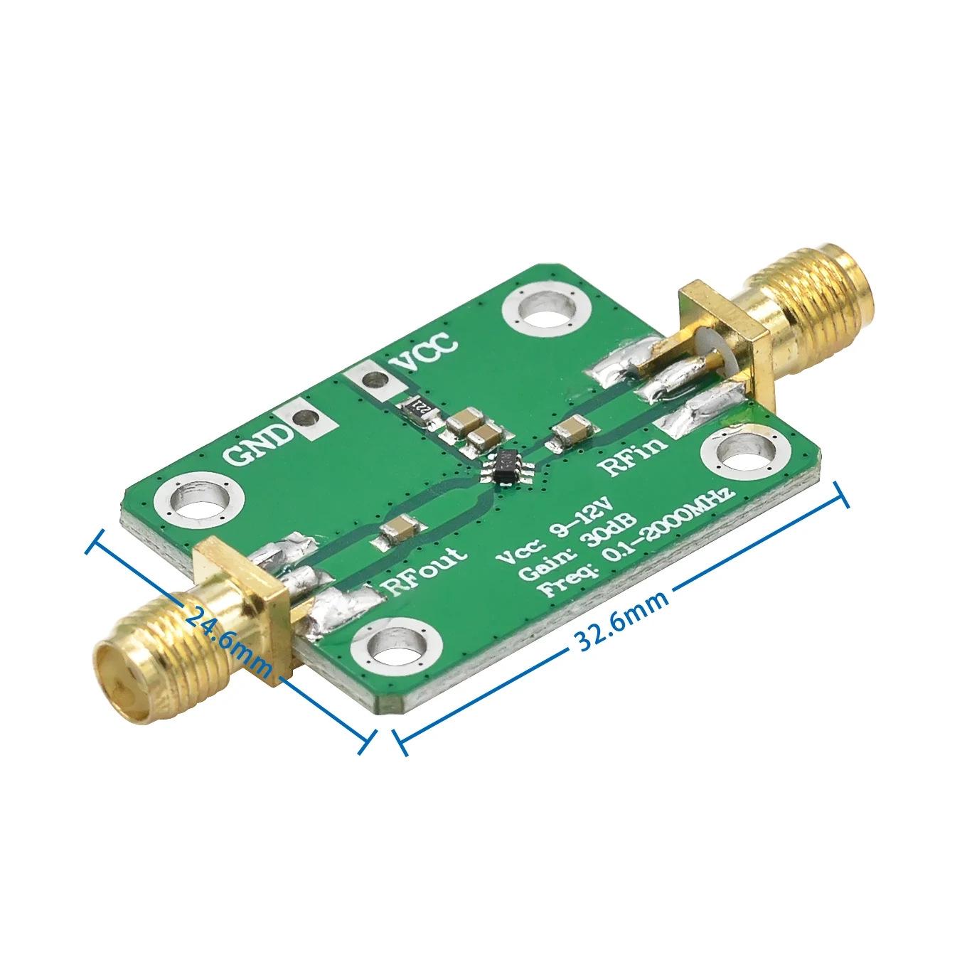 

30 дБ РЧ Широкополосный Средней Мощности Малошумящий Усилитель (0.1-2000МГц)