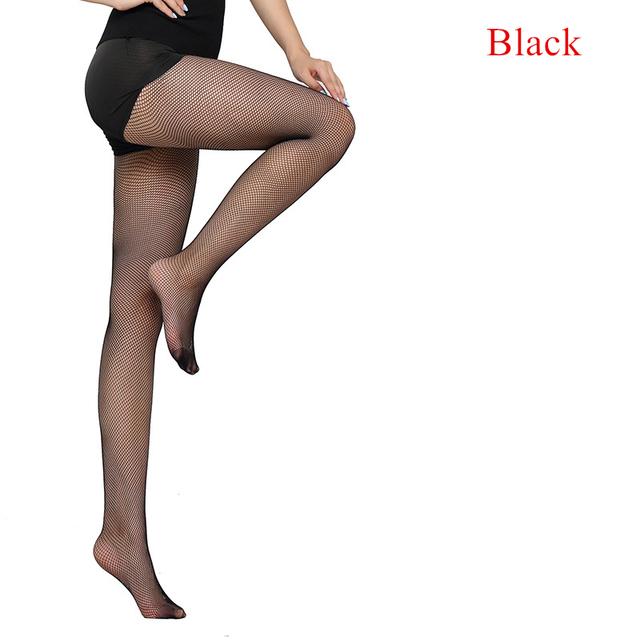 Plus Size Hollow Out Women'S Open Toe Tights For Latin Dance High Elasitc Mesh Pantyhose Soft Network Sexy Nylon Stockings