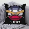 Pillowcase Home Sofa Car Decoration  Baseball Sports Cushion Cover