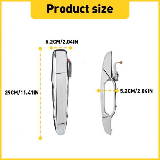 Chrom Türgriff Rechts Beifahrerseite Vorne für 2007-2013 Chevy
