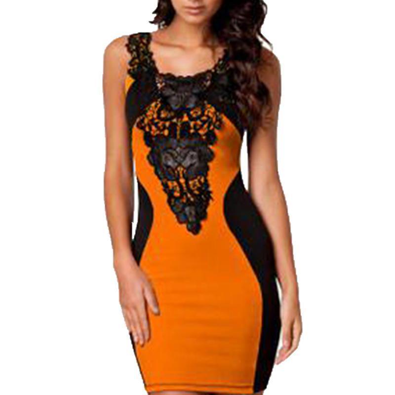 Elegantly Designed Lady Dress Mini Dress For Women Featuring Sexy Lace Details