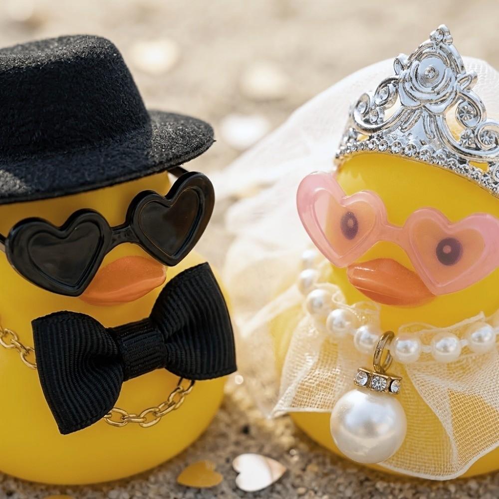 Funny Wedding Little Duck Decorations Bride Groom Party Supplies  Commemorative Gift