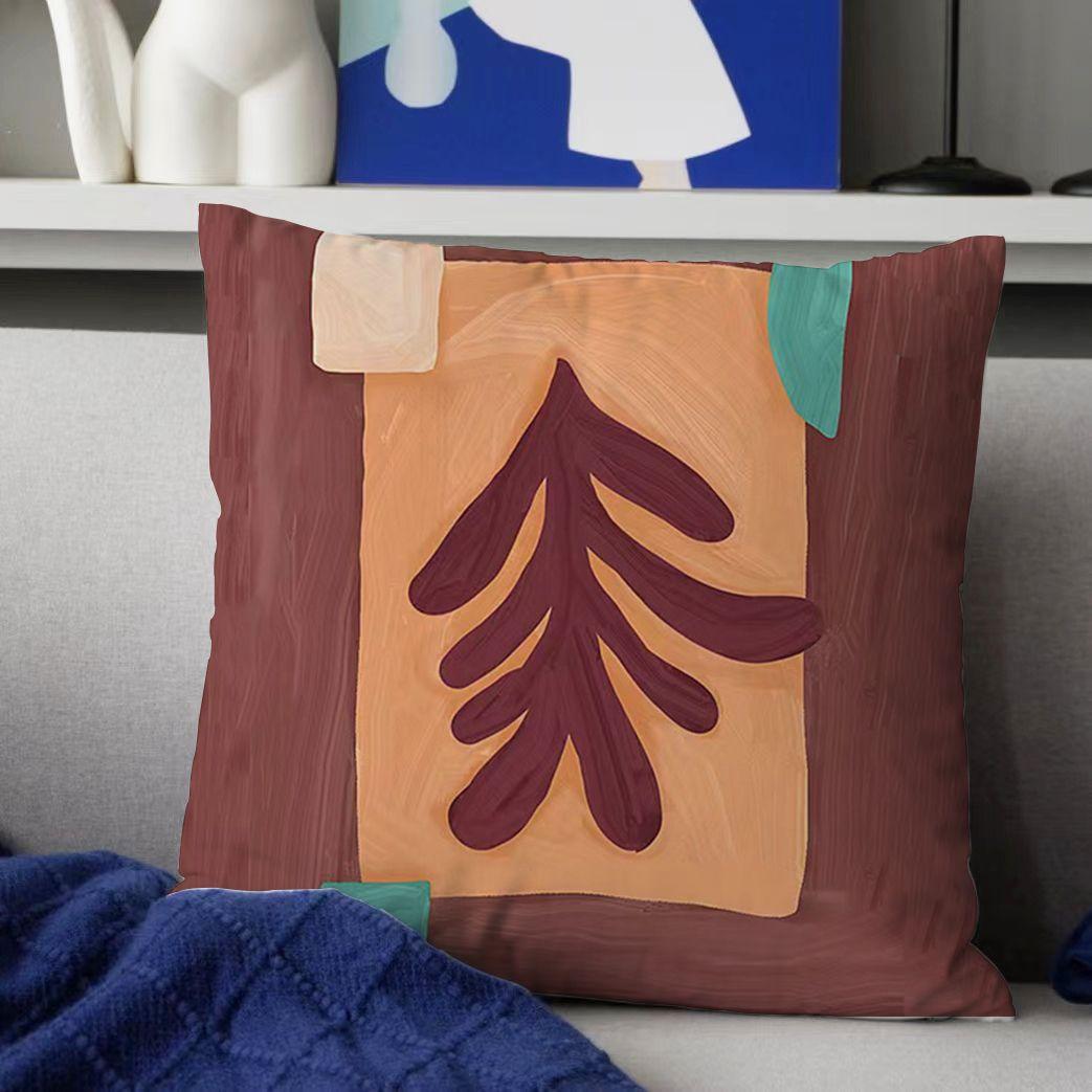 

Декоративный чехол с цветочным узором для дивана, подушка, наволочка, декоративные подушки, домашний декор, розовая декоративная подушка 40x40cm