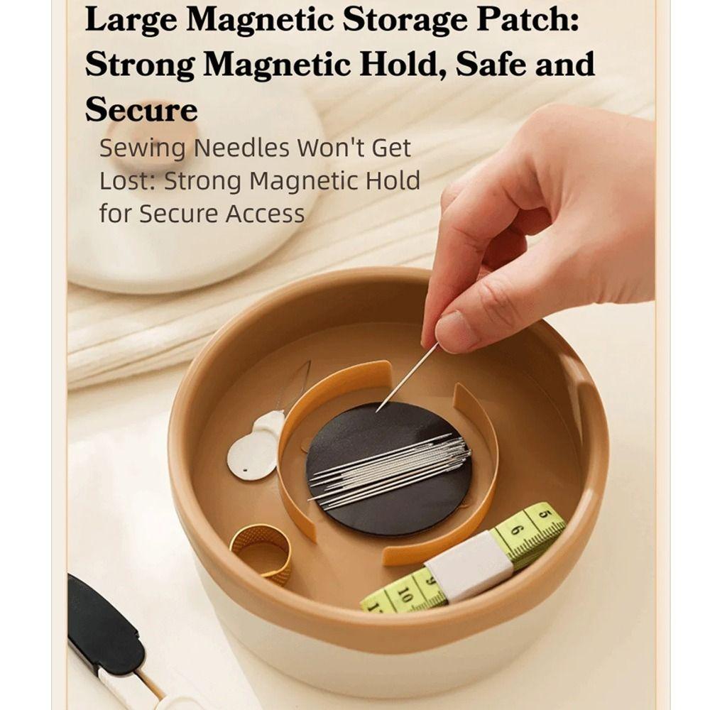 Hand Sewing Needles Needle Thread Box Portable Sewing Supplies Organizer Household Use