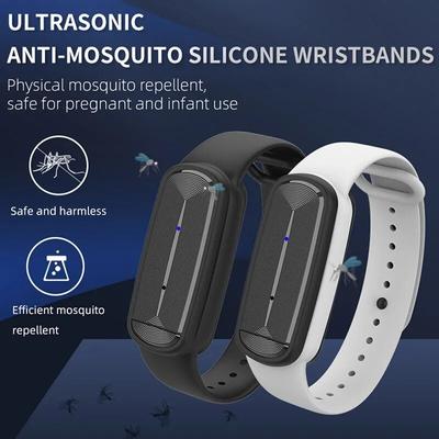 Pulseira anti-mosquito ultrassônica M90 para crianças 100% natural, não tóxica, repelente de mosquitos essencial puro, relógio de rejeição de pragas