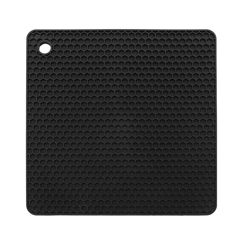 Zeshoekige Ronde Siliconen Placemat - Anti-Brandwond & Antislip, Makkelijk Schoon te Maken Keukentafelmat