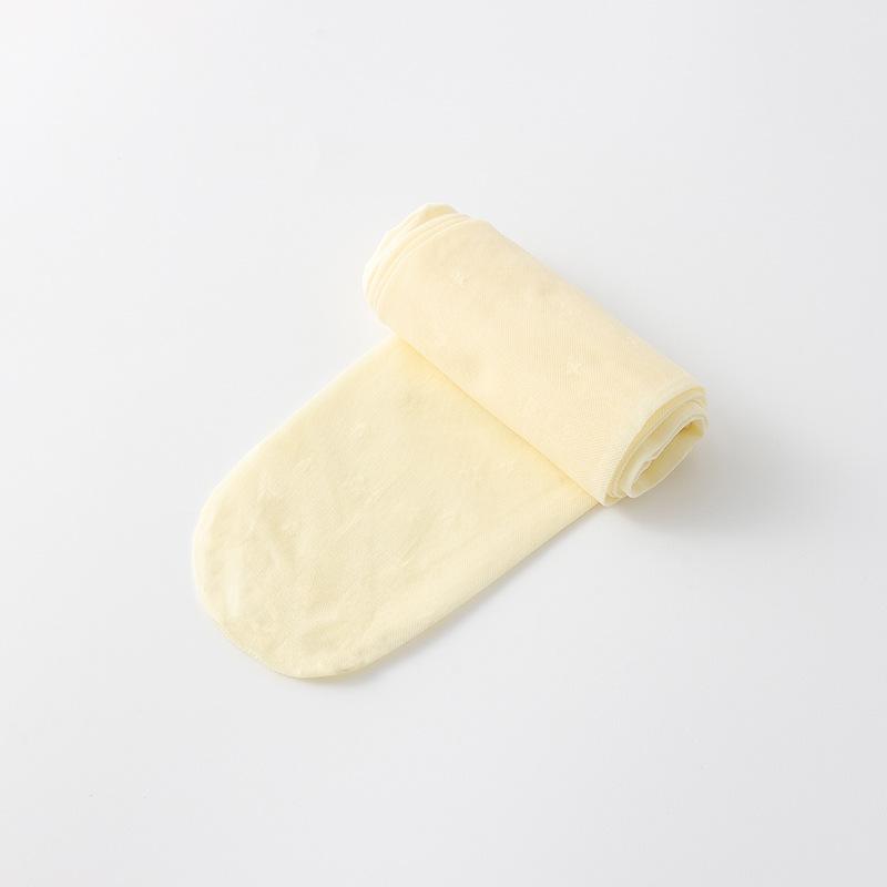 

Летние дышащие тонкие детские колготки с милыми звездными принтами для девочек, прозрачные детские колготки жёлтый