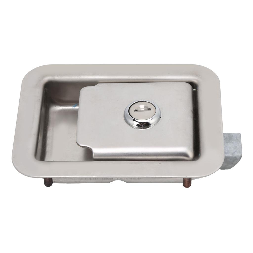 Generator-Set-Panel-Schloss aus Edelstahl mit 2 Schlüsseln, quadratisch, für Werkzeugkasten, Elektroschrank