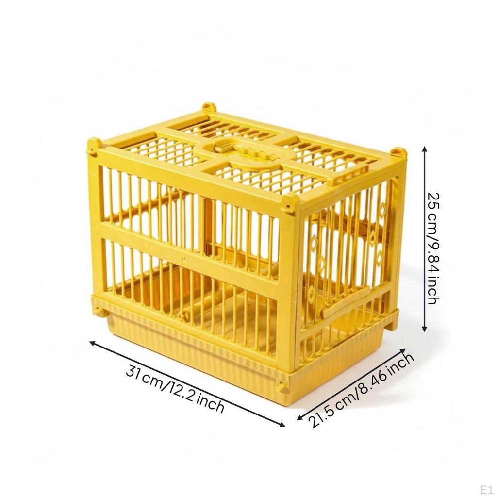 Bird Washing Cage Easy to Avian Bath Pet Care Item for Cleaning