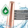 Copper Delight 1000 Water Bottle, Set of 2, 915 Ml Each, Copper | 100% Leak Proof | Office Bottle | Gym Bottle | Yoga Bottle