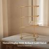 Tiara Display Rack Metal Crown Stand Sturdy for Dressing Rooms, Brides