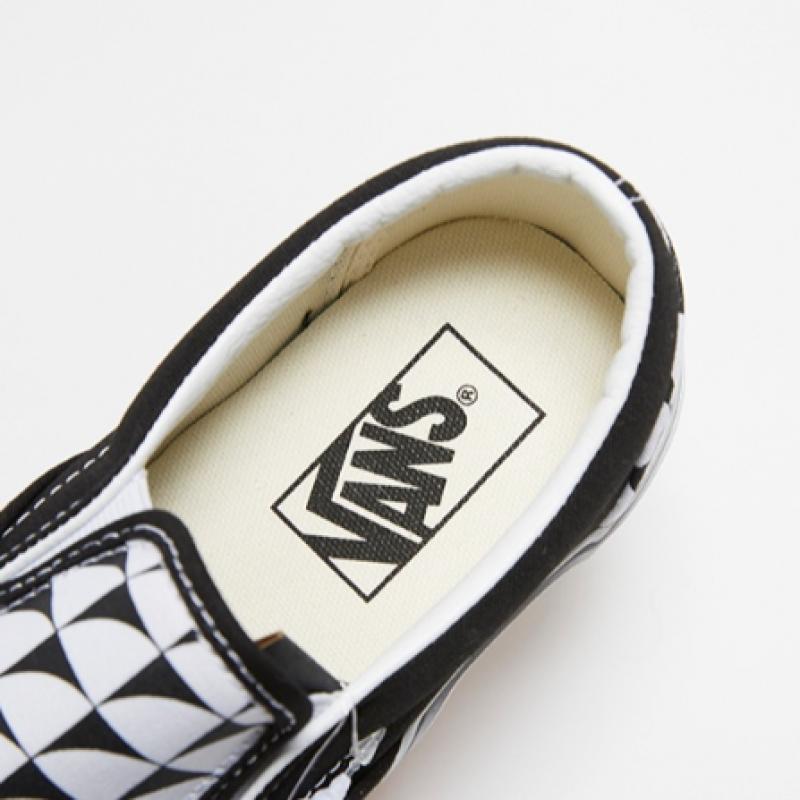 Vans Slip On   Checkerboard Black  Marshmallow  Vn000ct5bp71