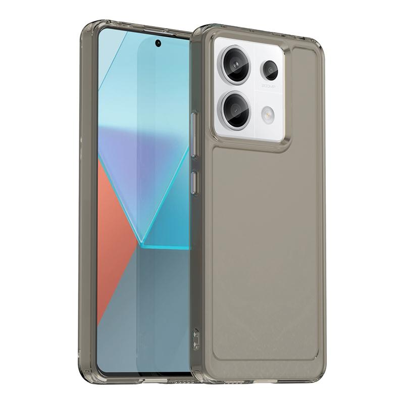 Transparent Candy Silicone TPU Case for Xiaomi Redmi Note 13 Pro 5G 12 Pro+ Protective Cover Shockproof Clear Texture Fashion Cover