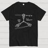 Flux Capacitor Sketch From Back To The Future Cotton Casual Cool Loose T-Shirt