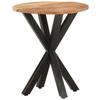 Side Table 48 X 48 X 56 Cm Solid Acacia Wood
