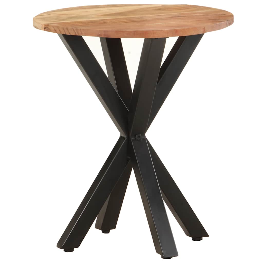 Side Table 48 X 48 X 56 Cm Solid Acacia Wood
