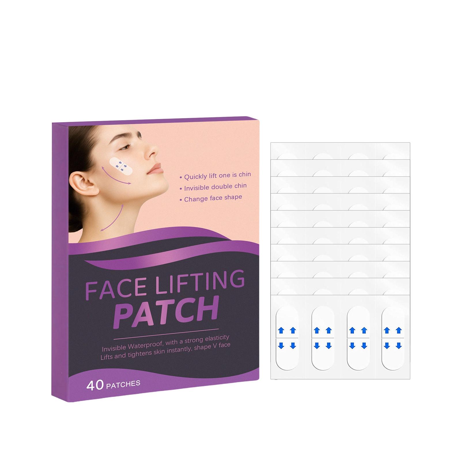 

Патчи для ухода за лицом физически подтягивают дряблые участки лица, V-образные патчи для маленького лица на каждый день, прозрачные. One Size фиолетовый