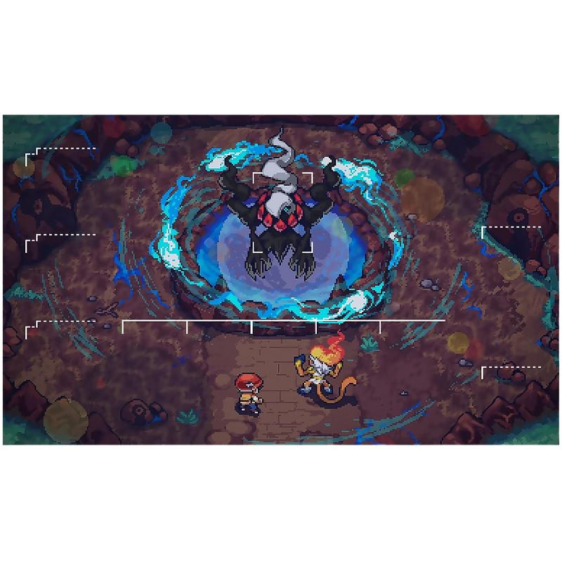 Pixel Mewtwo Battle TCG Playmat Nonslip Waterproof Desk Mat 30x80x0.2cm
