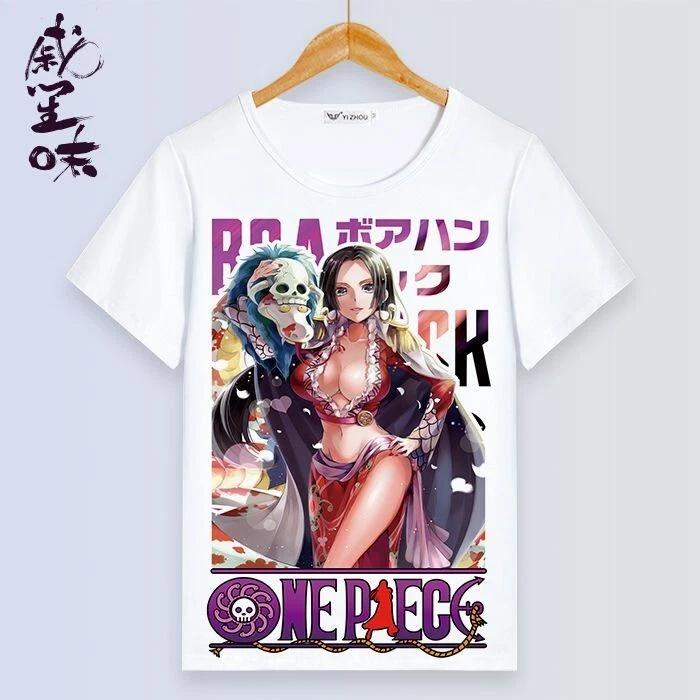 One Piece Boa Hancock Cosplay Anime Manga T-Shirt Shirt Costumes Underwear XL