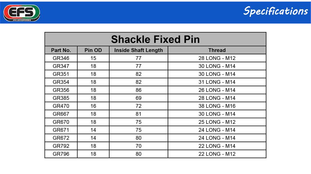 GP2639 SHOCK ABSORBER