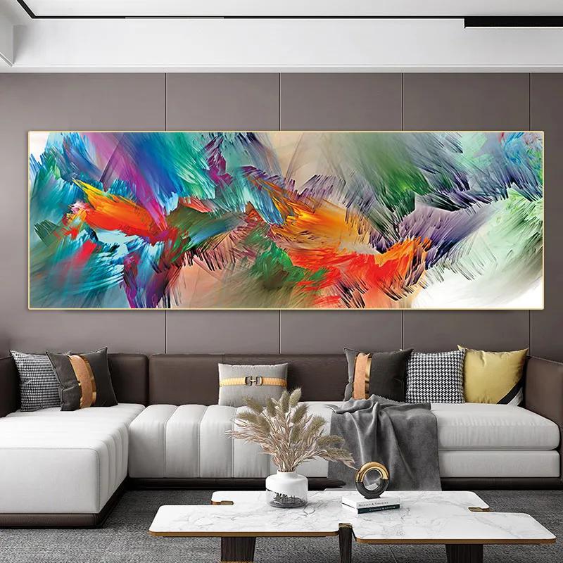 

Абстрактные плакаты и принты на холсте Современное настенное искусство Прикроватная комната отеля Гостиная Украшение дома