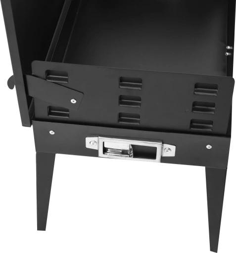 Grill Turystyczny Przenośny W Walizce 42 X 22 Cm + Przybory Do Grillowania