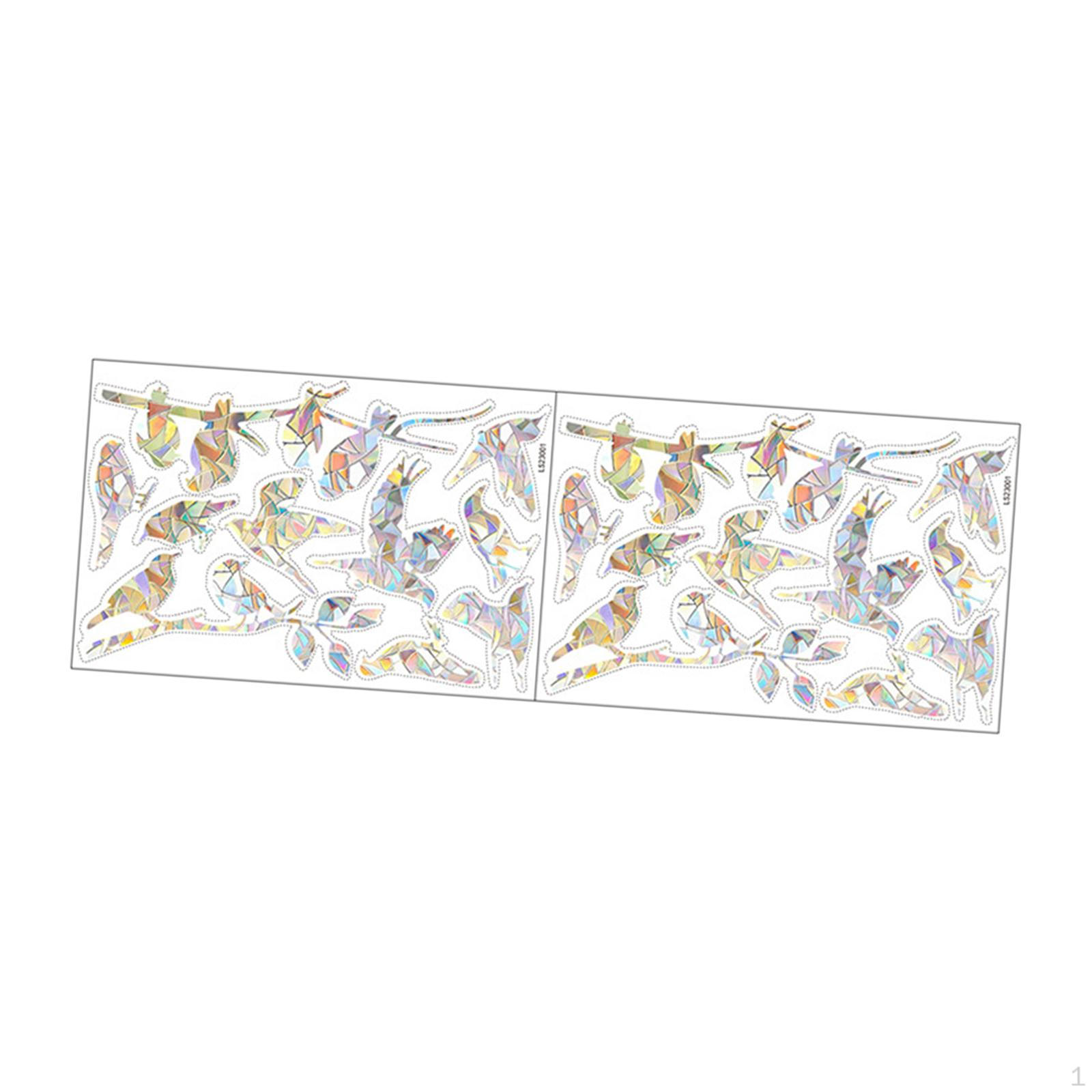 

2 упаковки рождественских наклеек на окна для кухни, кафе, года, фермы, детей Birds