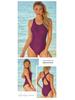 2024 European & American Plus Size Women's One-Piece Swimsuit