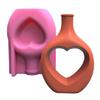 Silicone Casting Moulds for Making Flower Container Makeup Brushes Holder Mold