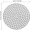 4Pcs Stainless Steel Drain Covers Hair Catcher Filter for Shower Bathroom Bathtub and Sink Round Floor Rustproof Easy To Use