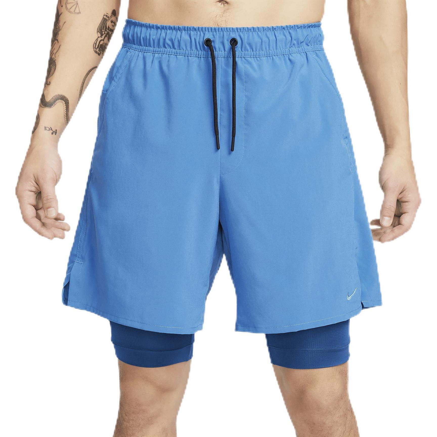 

Nike Dri-FIT Unlimited Men s 7 2-in-1 Versatile Shorts Game Royal DV9334-402 M
