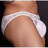 Sexy Lace Men'S Panties Hollow Out U Convex Pouch Sheath Man Briefs Allure Sissy Underwear Gay Underpants Fashion