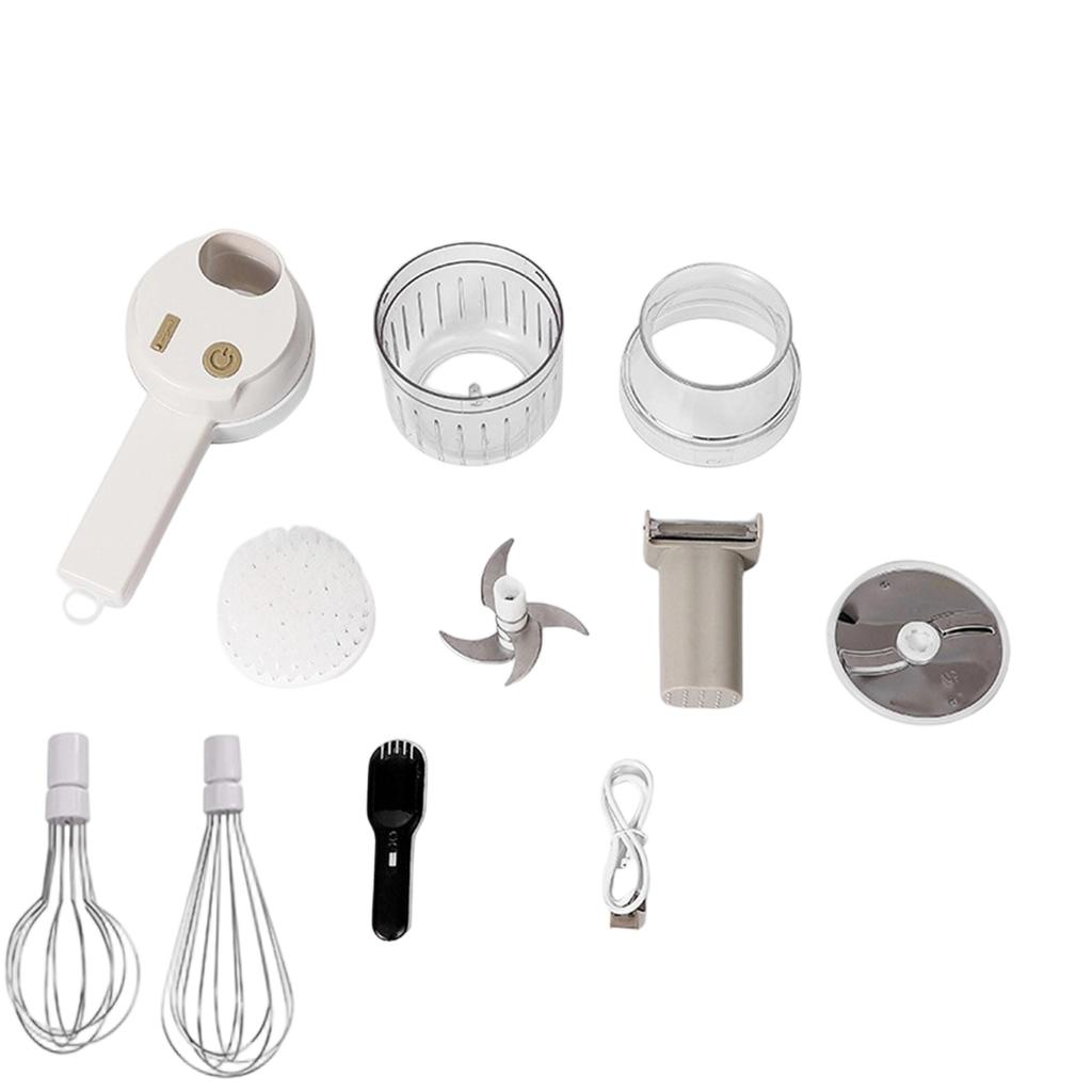 Multifunctional Food and Baby Food Processor for Home Kitchen - Vegetable Cutter for Meal Prep and Purees