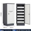 WEZHO 6-Drawer Anti-Magnetic Data Security Cabinet