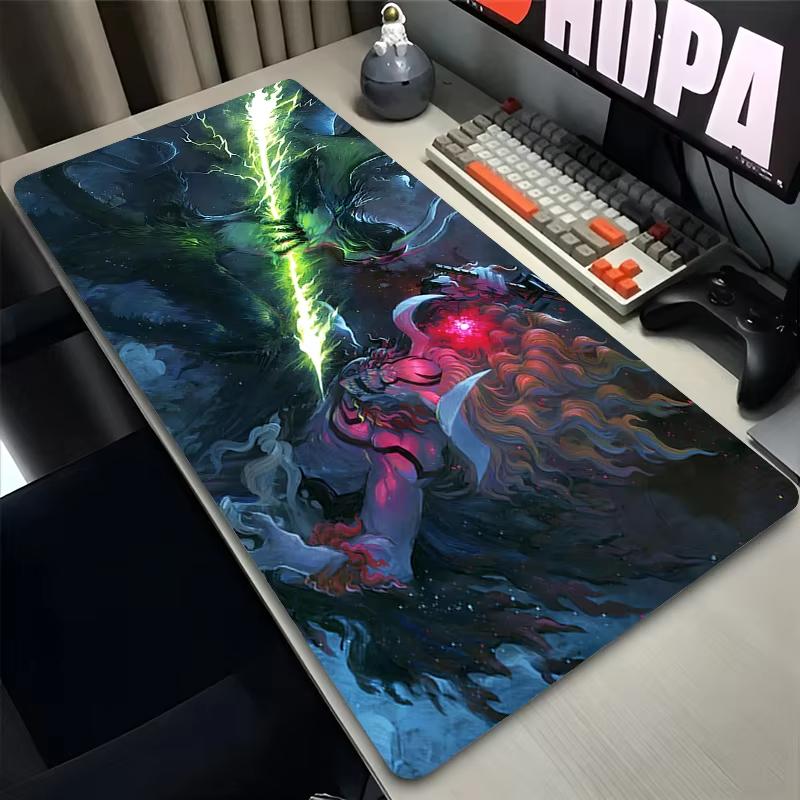 Large Mouse Pad Anime Bleach Gamer Keyboard Pad Accessories Mousepad Pc Computer Desk Mat Rubber Non-slip Gaming Pad Mouse Mats