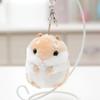 Plyšové přívěsky na klíče Zvířátka Dětské hračky Klíčenka Vyplněná 10 cm Hamster Kawaii panenky Děti Dítě Vánoční dárky Přívěsek na tašku