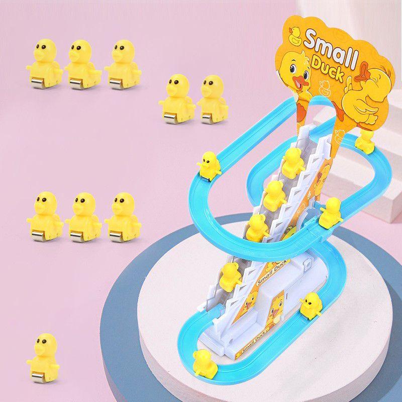 Duck Yellow Little Climbing Stairs Childrens Little Duck Slide Toy Educational